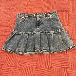 Wild Fable W30L14.75 Blue Denim Mini Skirt
